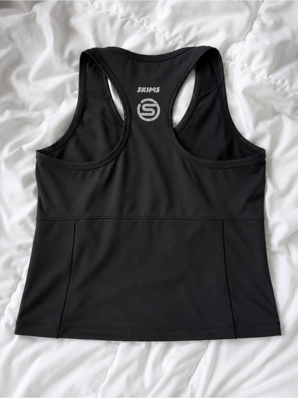 SKIMS Performance Racerback Tank Top Black - Picture 2 of 2